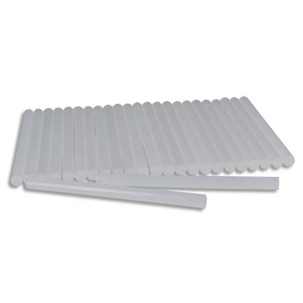 Bâtons de colle opaque pour pistolet, diamètre 7 mm, longueur 10 cm