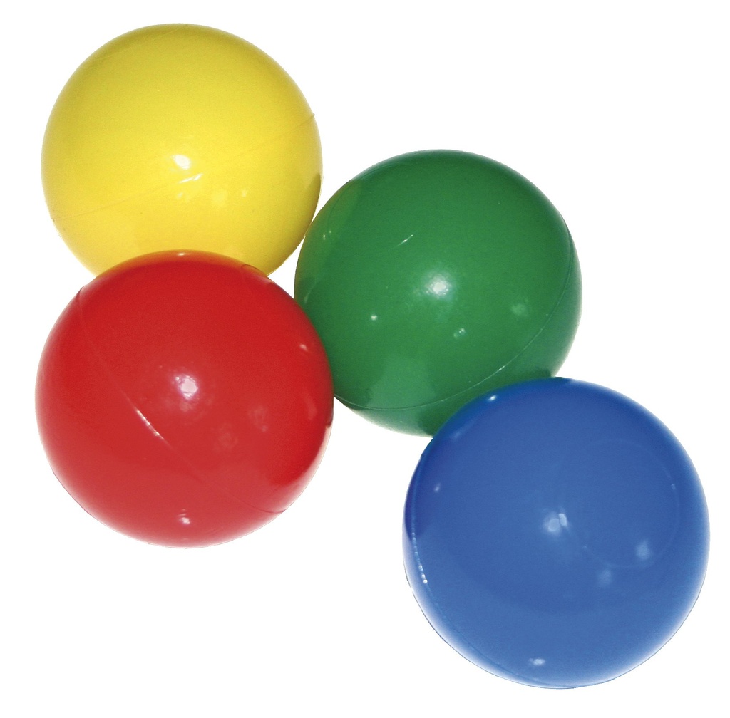 [5946] Balles en plastique pour piscine à balles, 500 pièces, diamètre 6,5 cm