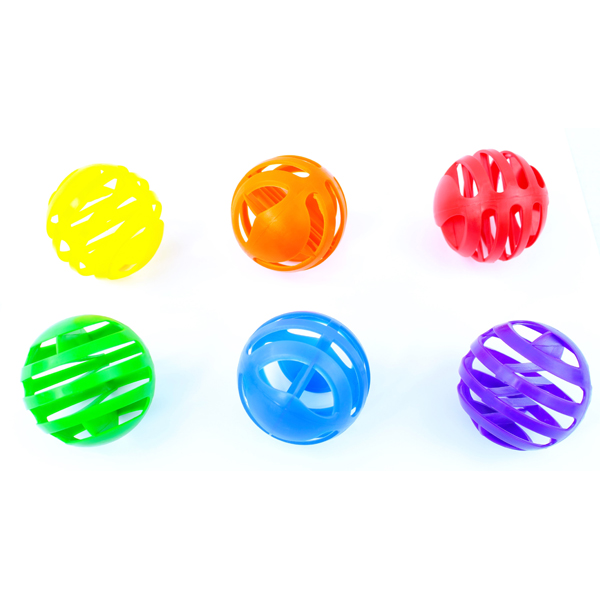 [6018] Boule gaufrée ergonomique pour enfants, lot de 10