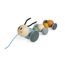Jouet en Bois Chenille à Tirer pour Enfants