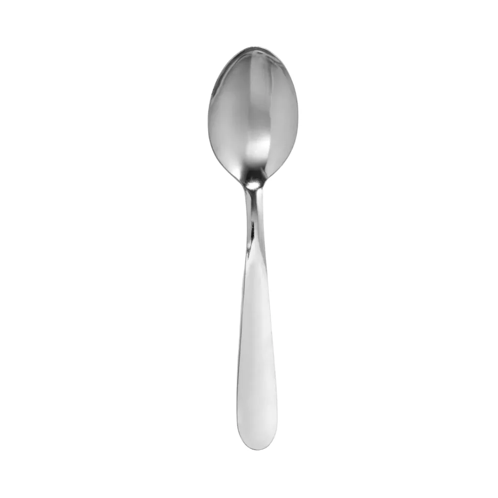 [6215_LOT] Cuillère à dessert en inox pour cantines et restaurants scolaires, lot de 12