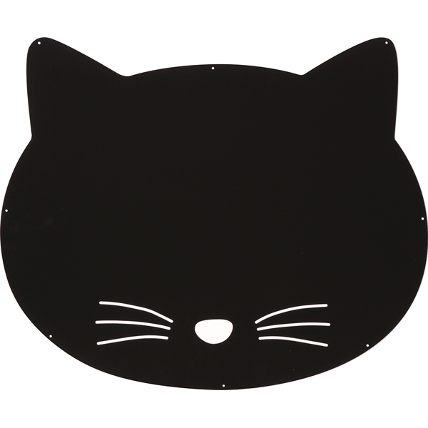 [6941] Tableau d'extérieur en ardoise motifs Baleine, Chat et Ours