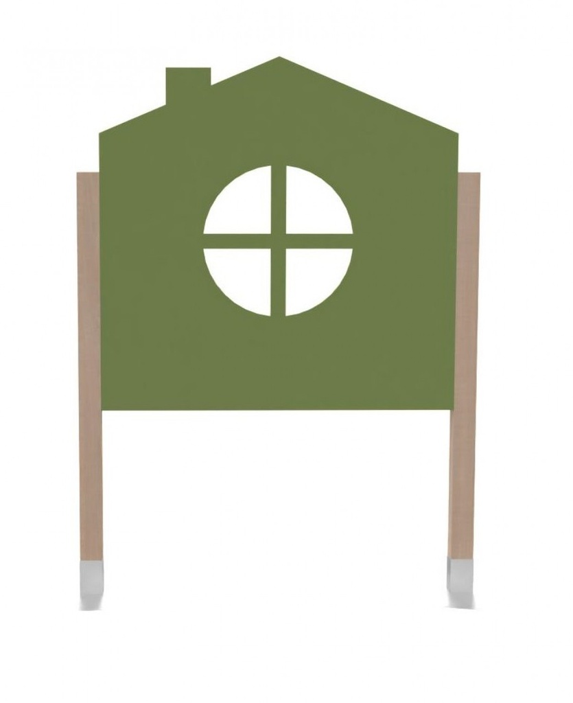 Cloisons de séparation pour espaces petite enfance, modèle maison