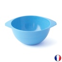 Bol à oreilles en mélamine 35 cl bleu - lot de 10