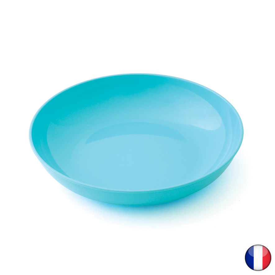 Assiette creuse 18,5 cm en polypropylène - lot de 12