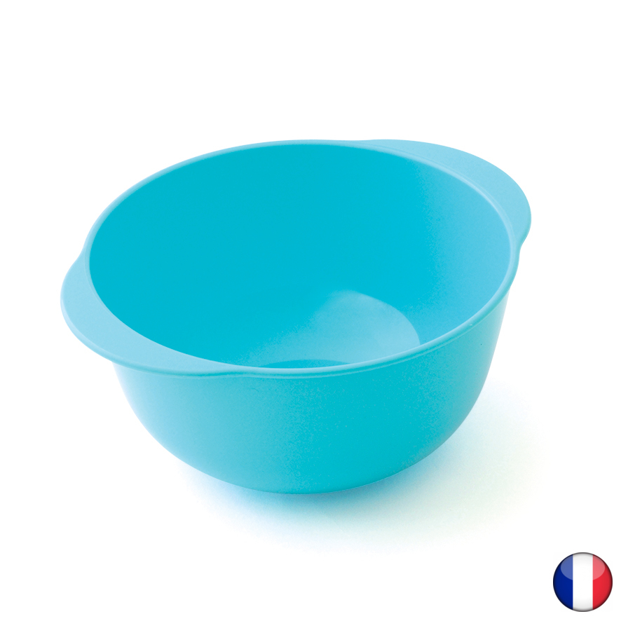 [2713_LOT] Bol polypropylène 35 cl opaque - lot de 6 (Bleu)