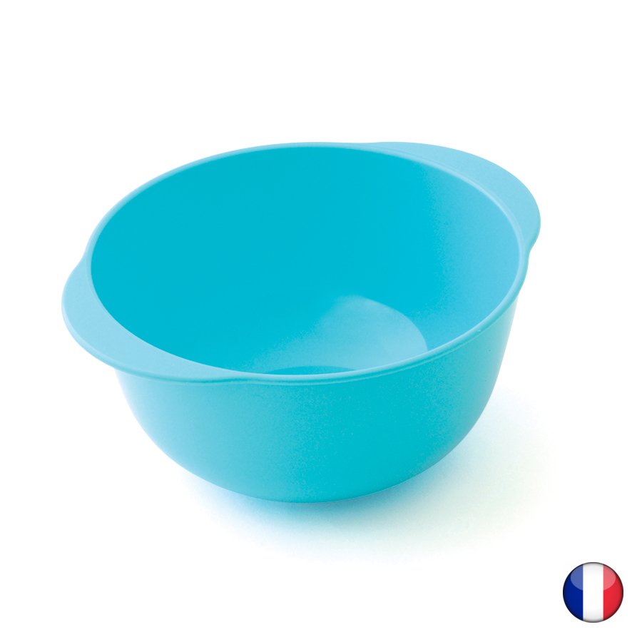 [2713_LOT] Bol polypropylène 35 cl opaque - lot de 6 (Bleu)
