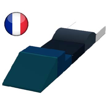 [6438] Parcours de Motricité en Mousse pour Crèches - 5 Modules (Nuancier cocon)