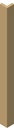 Protection d'angle en mousse avec fixation velcro - Hauteur 1m