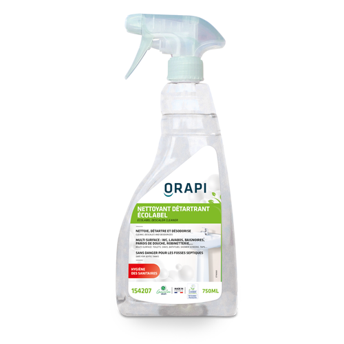 Nettoyant Sanitaires Prêt à l'Emploi avec Ecolabel - 5L ou 750ml