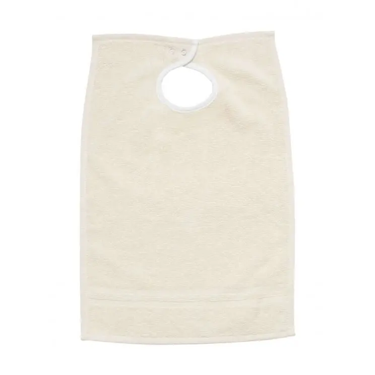 Bavoir en coton bio à 2 pressions – lot de 12