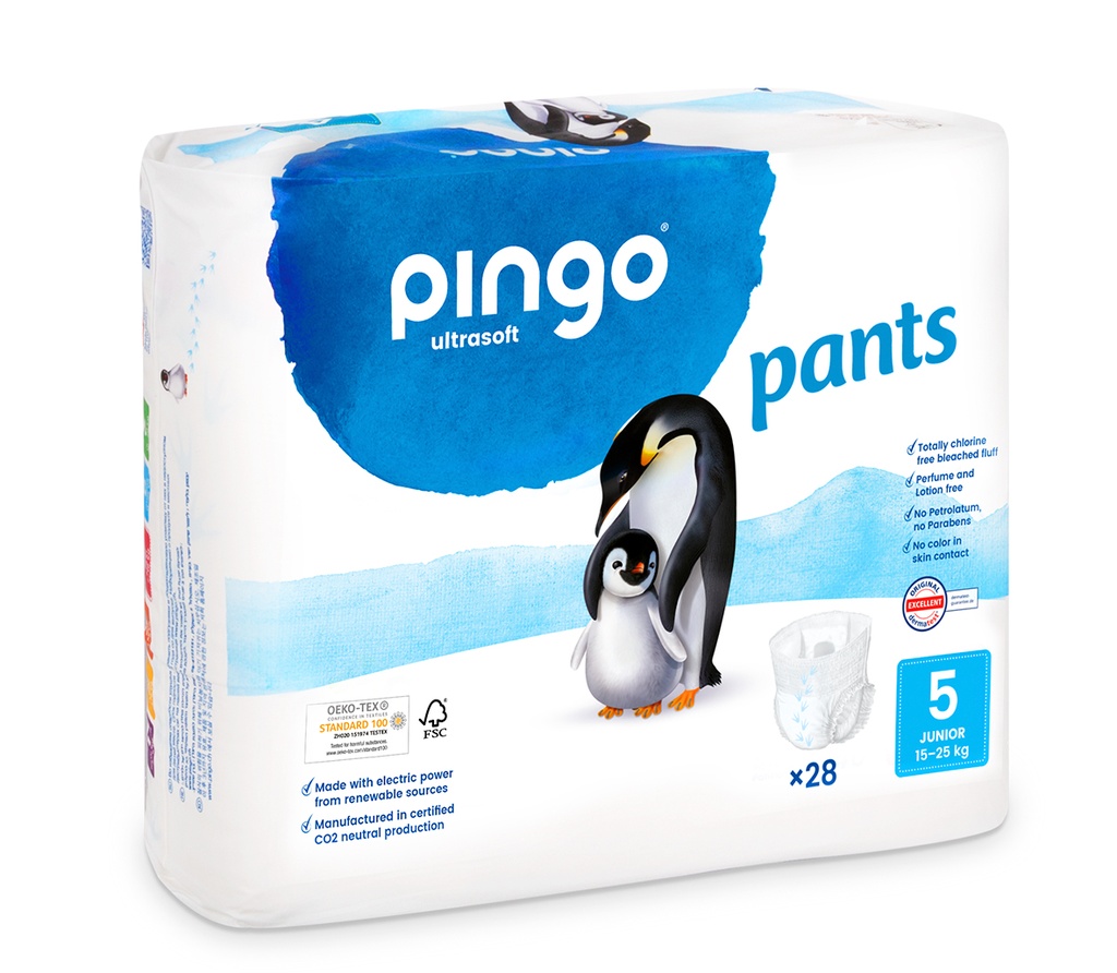 [1402] Couches culottes écologiques PINGO PANTS (Taille 6 - 13 à 18kg)