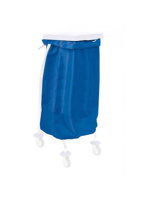 [4419] Sac à linge uni grand format 110L avec système Fix-Lock (Bleu)