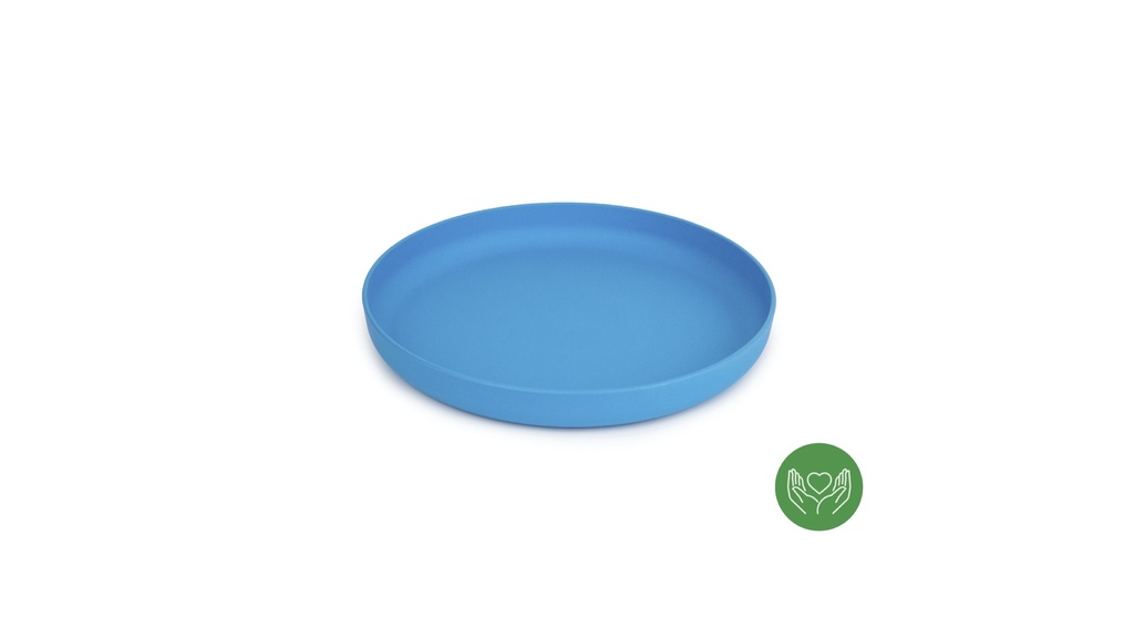 Assiette creuse biosourcée et biodégradable - Lot de 12