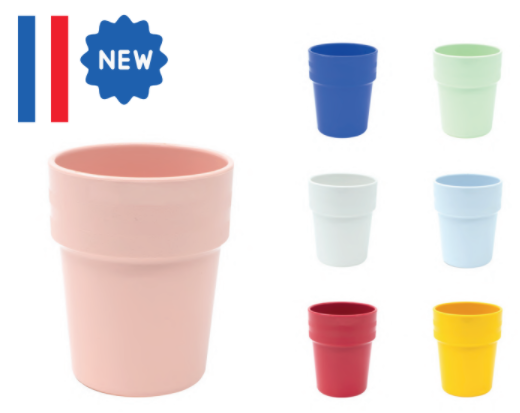 Gobelet écoresponsable 20cl, micro-ondable, lot de 24