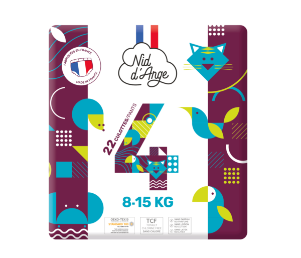 Couches culottes écologiques Nid d'Ange