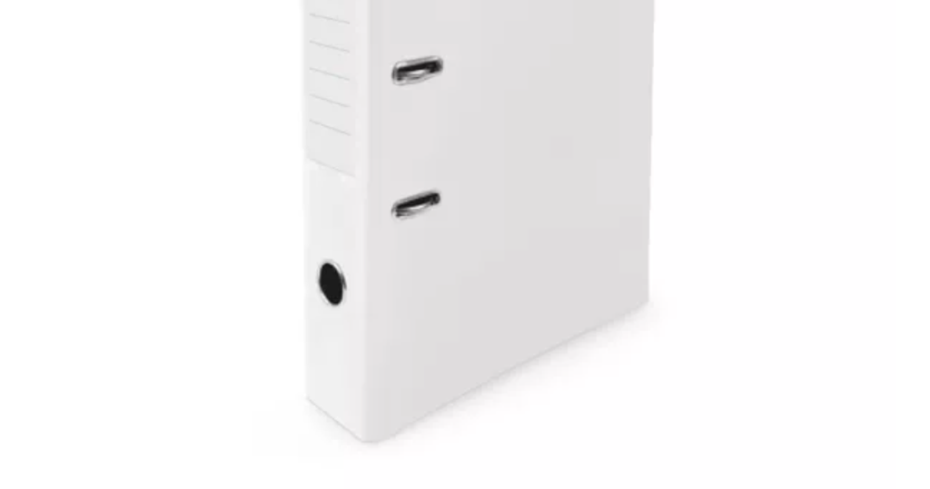 [3532] Classeur à levier grande capacité pour documents A4, 8 cm (Bleu)