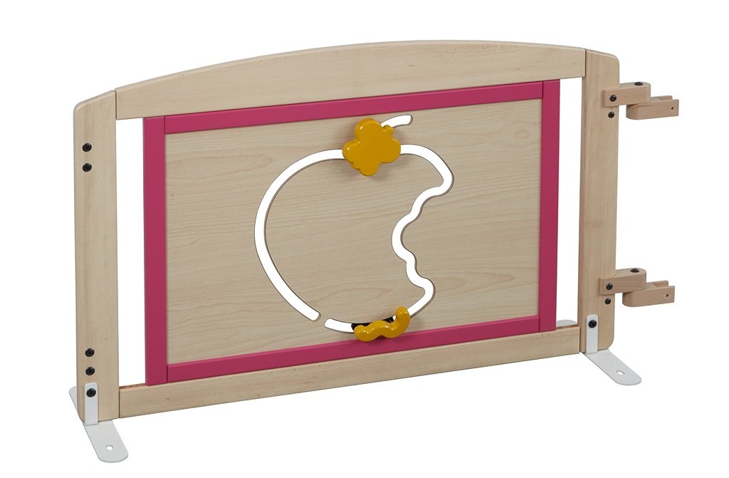 Barrière séparative en Bois avec spirale de motricité fine, 1m