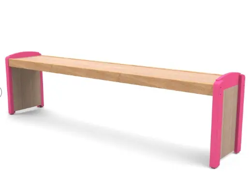 [3972] Grand Banc Gigogne à l'unité, hauteur d'assise 41cm (Bleu)