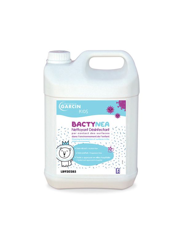 Nettoyant désinfectant pour sols et surfaces Bactynea KIDS, Spécial crèches et petite enfance