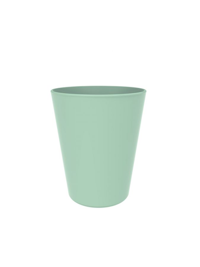 Gobelet conique minéral 34cl, coloris au choix, lot de 6