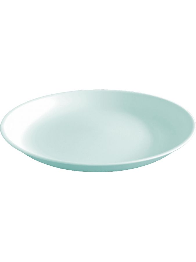 Assiette plate Ø208 en matériau incassable, lot de 6