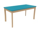 Table rectangulaire colorée K'Briol 120x60, taille 0 à 4
