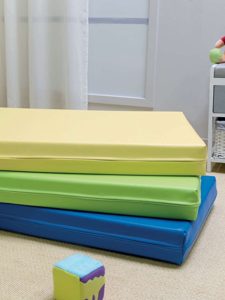 [5434] Matelas de repos à poser au sol (Bleu)