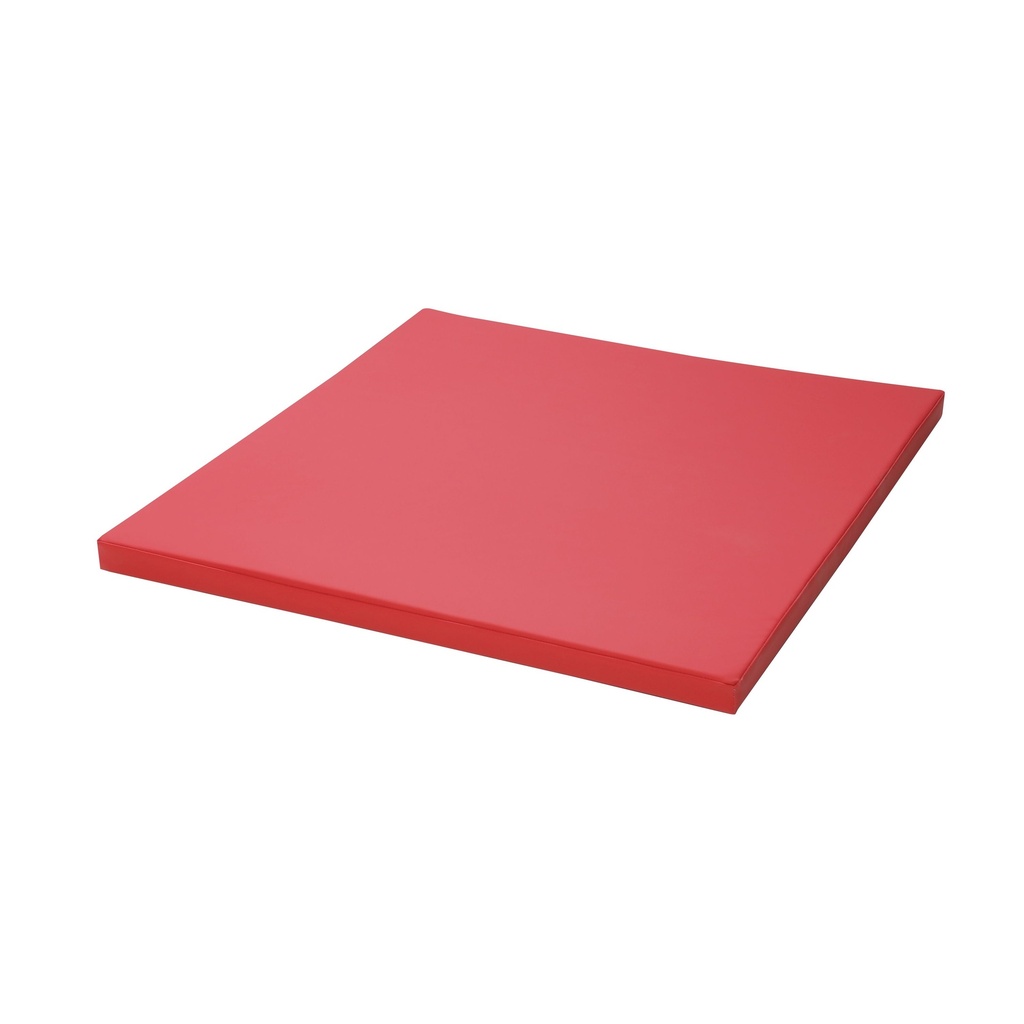 [5607] Tapis en mousse carré pour aires de jeux et d'éveil 1mx1m (ép. 2,5cm), revêtement sans PVC (Argile)
