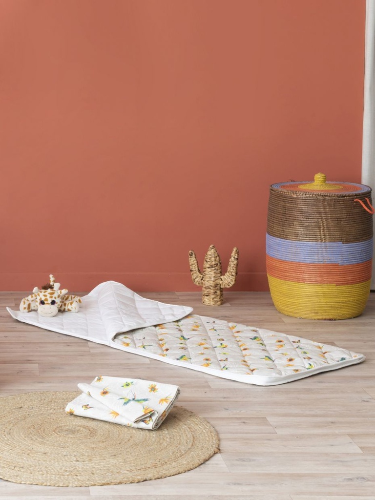 [7327] Sac de couchage matelassé hiver pour la petite enfance (Géométrique)