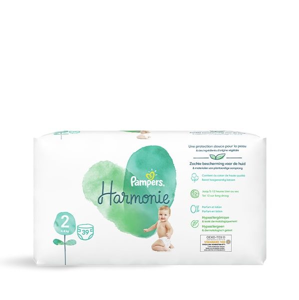 Couches écologiques Pampers Harmonie