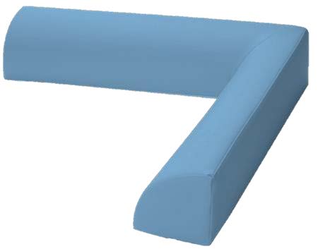 Dossier en mousse d'angle pour bébés, longueur 1,2m