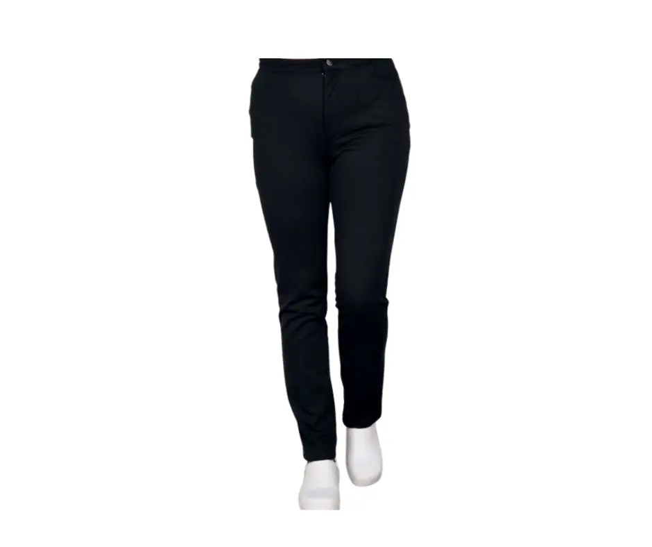 [7031] Pantalon Mixte Coupe Ville en Jersey Confortable et Écoresponsable (Taille 0)