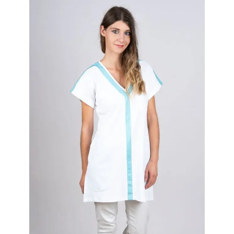 [7038] Blouse marinière confortable pour puéricultrice (Taille 0)