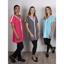 Blouse marinière confortable pour puéricultrice