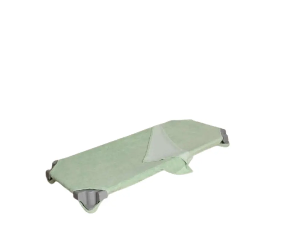 [7358] Drap Sac en Éponge Stretch pour Couchette avec élastique, plusieurs tailles disponibles (Bleu, 100x50cm)