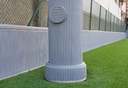 Protection antichoc pour poteaux, piliers et murs, intérieur et extérieur