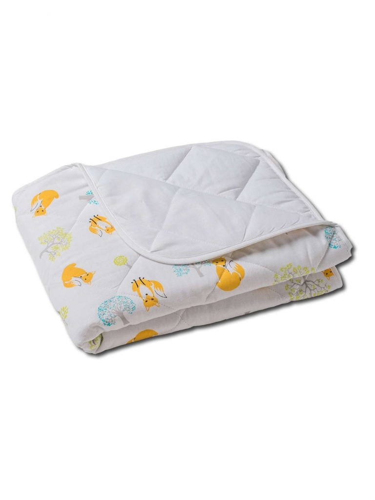 Couverture d'hiver piquée à motif, lot de 2