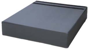 Matelas en mousse carré 1mx1m ép.20cm- dessous antidérapant pour espaces de vie