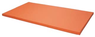 [9072] Tapis en mousse pour aires de jeux sécurisées 1,8mx1,2 m (épaisseur 2,5cm) (Blanc)
