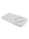 Drap housse pour lit bébé 3 en 1 avec soufflet d'aisance et couverture piquée