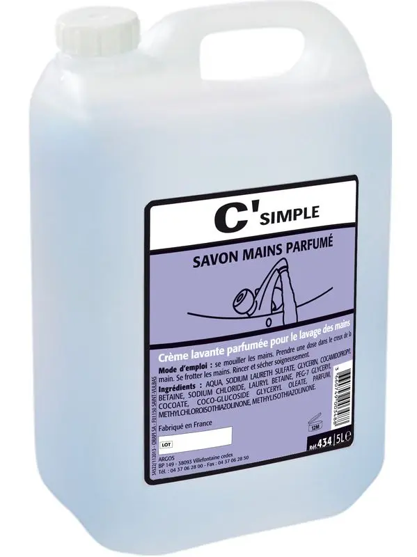 [1211] Savon mains pH neutre, bidon 5L