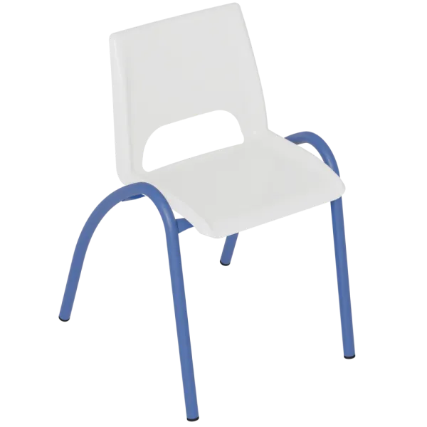 [S2602124] Chaises empilables pour crèche et maternelle, taille 1 à taille 3 (Taille 1, Bleu)