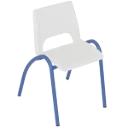 Chaises empilables pour crèche et maternelle, taille 1 à taille 3 (par lot de 4)