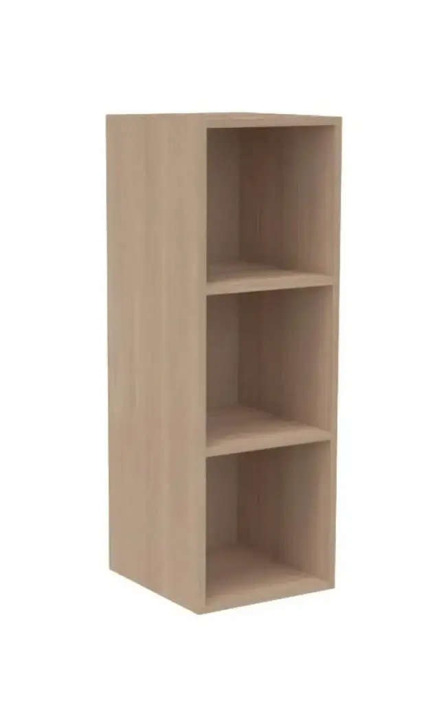 Meuble vestiaire 3 cases K'Briol sans porte pour crèche et maternelle (vertical)
