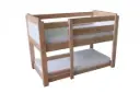 Lit surélevé et couchette mobile Marmotte pour maternelle