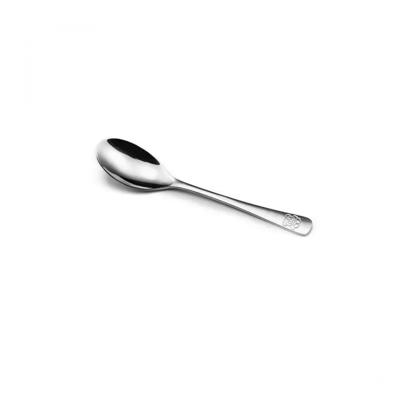 [S2105] Cuillère en inox enfant Teddy Bear, lot de 12