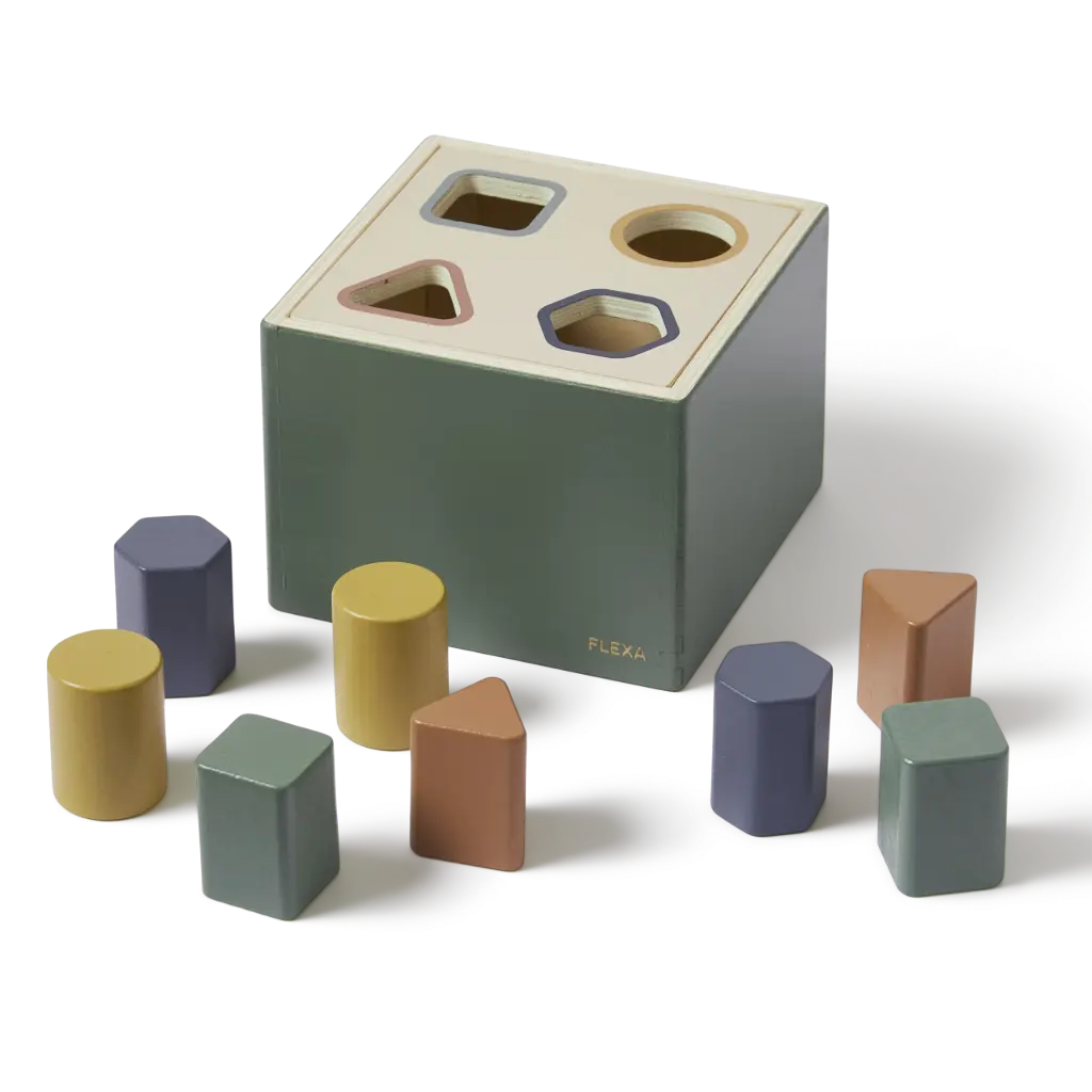 [0722] Boîte de tri de formes en bois