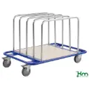 Chariot de rangement pour matelas en crèche et maternelle