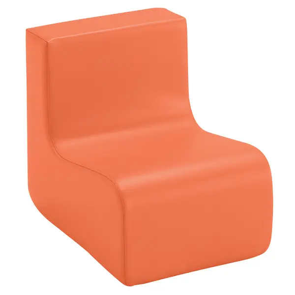 Chauffeuse BABY en tissu enduit L30cm- hauteur d'assise 17 cm (Argile)